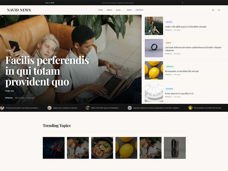 News (Grid)